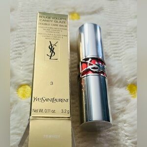 Yves Saint Laurent Rouge Volupté Candy Glaze Balm Shade 3 - Cacao - No Boundary